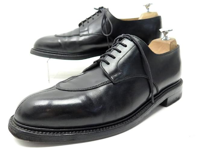 SAPATOS JM WESTON DERBY 598 MEIA CAÇA 42.5 Sapatos de couro preto  ref.663460