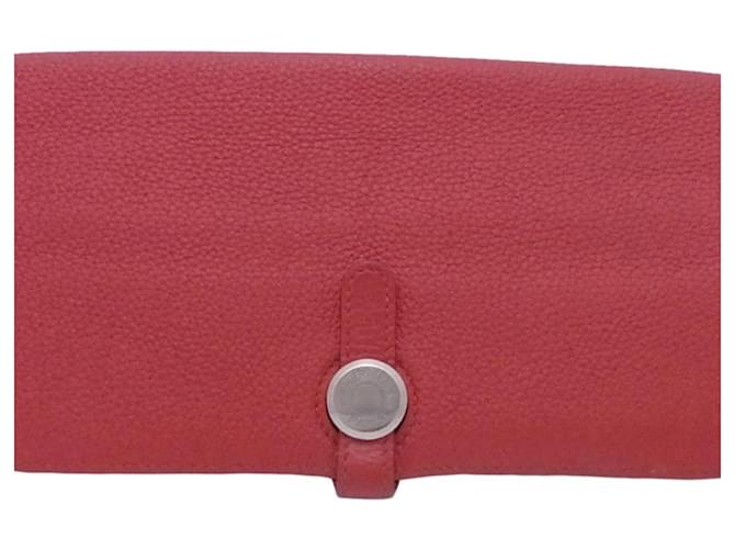 Hermès Dogon Red Leather  ref.663740