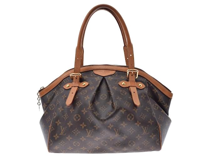 Louis Vuitton Tivoli Brown Cloth  ref.663857