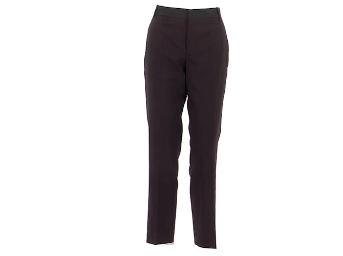 Gucci Women's Crystal Trousers Technical Jersey Jogger Purple Pants Sz L |  eBay
