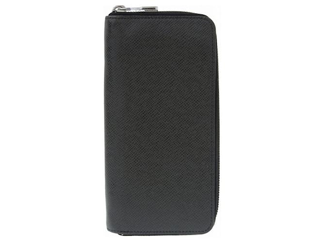 Louis Vuitton Zippy Wallet Vertical Black Leather  ref.664210