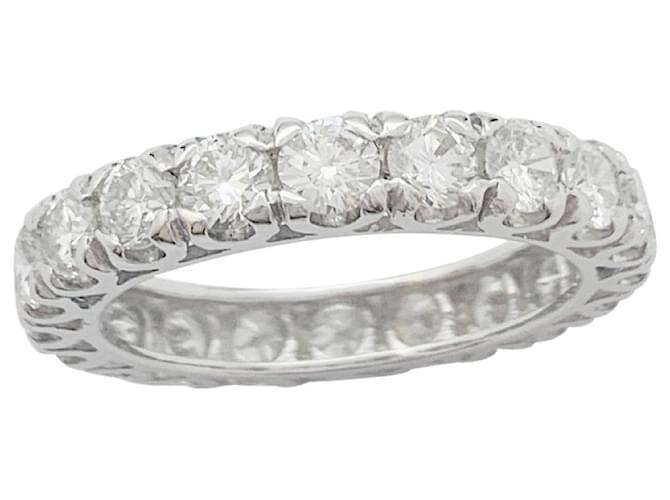 inconnue White gold diamond wedding ring.  ref.664553