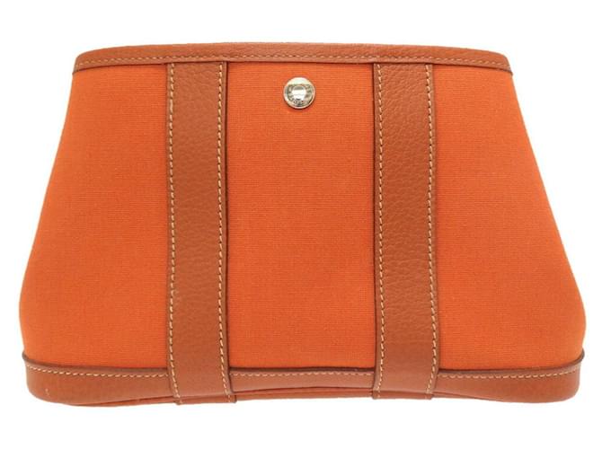 Hermès Garden Party Orange Cloth  ref.664643