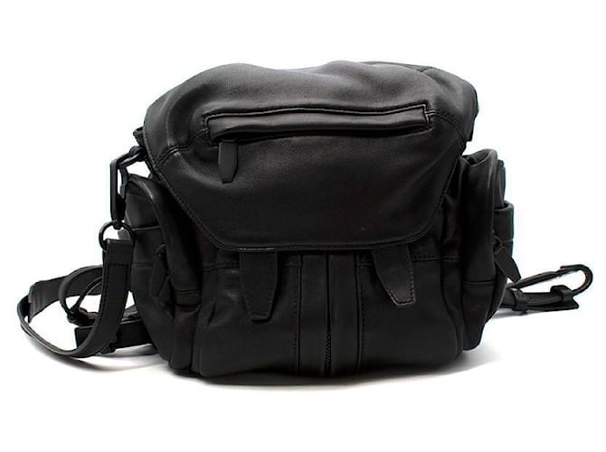 Alexander Wang Black leather backpack ref.664755 - Joli Closet