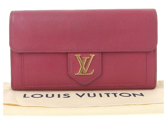 Louis Vuitton Lockme Rosa Couro  ref.664848