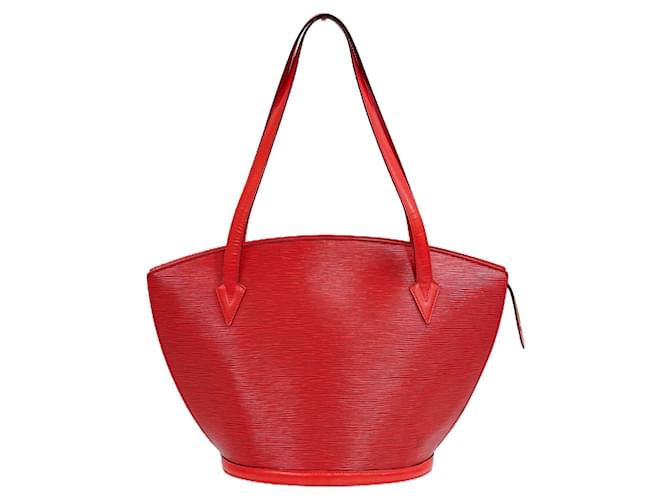Louis Vuitton Saint Jacques Red Leather  ref.664861