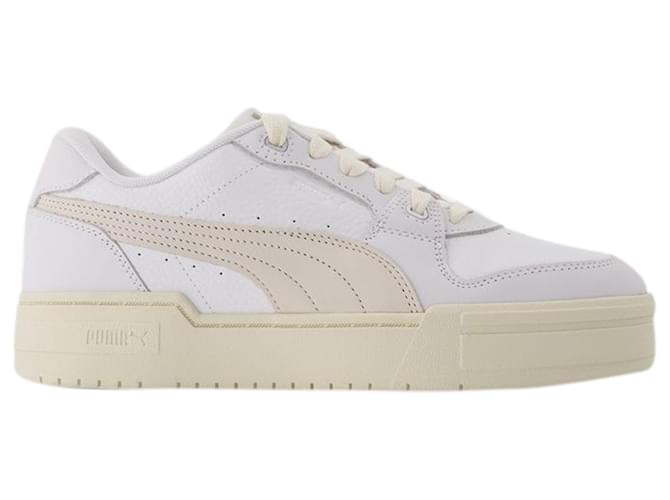 Puma Ca Pro Lux en Cuir Blanc  ref.665012