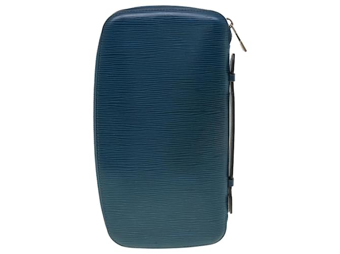 Louis Vuitton Atholl Blue Leather  ref.665087