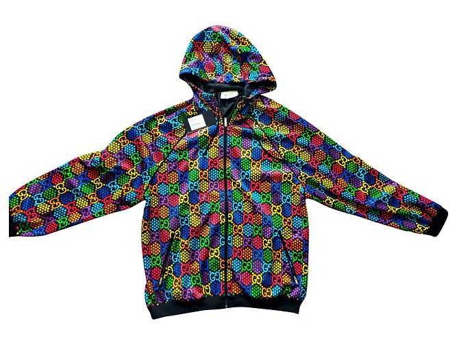 Gucci Pullover Mehrfarbig aus Polyester Mehrfarben 
