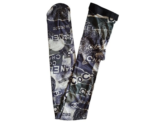 Collant Chanel Cambon Blu 2019