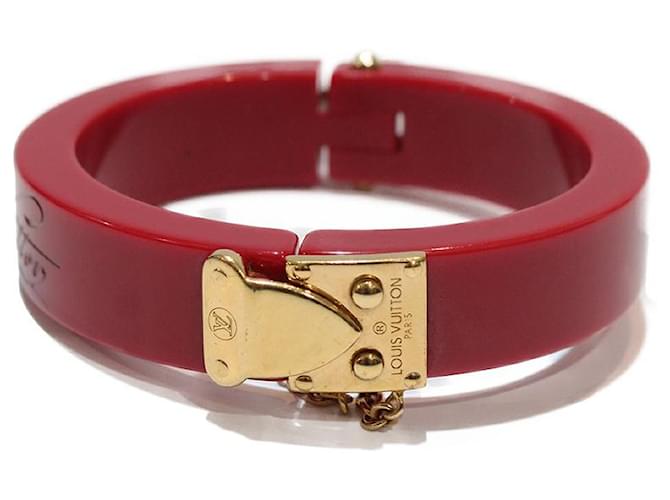 Louis Vuitton Bracelets Rouge  ref.665469