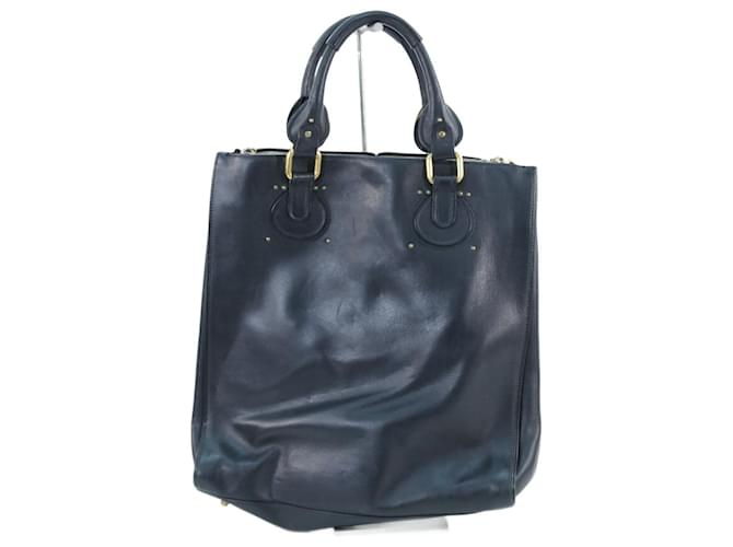 Chloé Handbag Black Leather  ref.665568