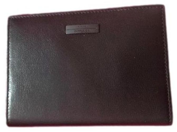 St Dupont Palm 5 Case with Pen Black Leather