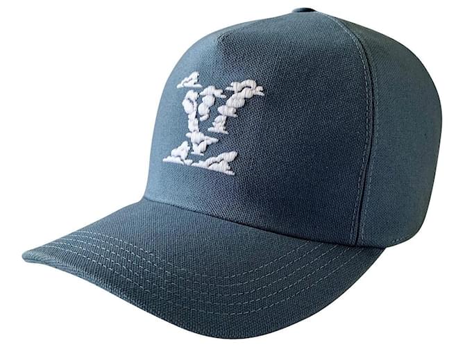 louis vuitton hat blue