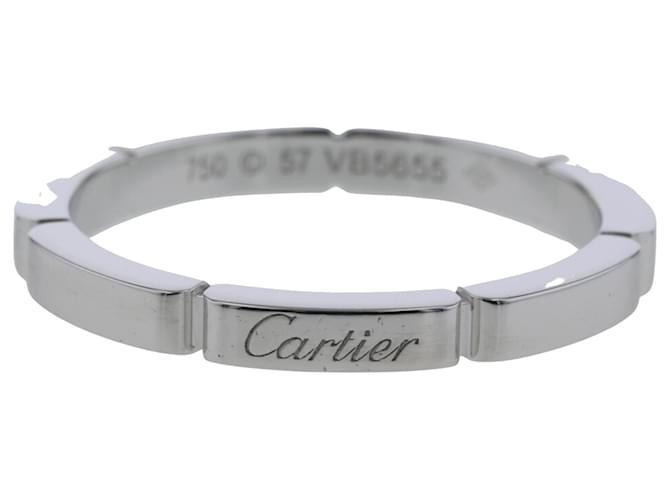 Cartier Maillon panthere Silvery White gold  ref.666550