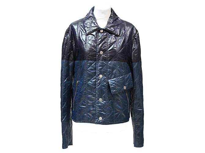 Hermès Blazers Jackets Black Blue Synthetic  ref.666558