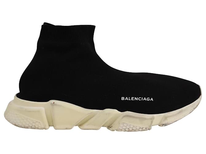 Balenciaga Sneaker Speed en Polyester Noir  ref.666590