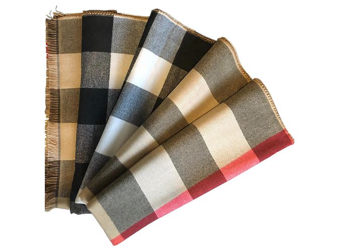 Burberry sciarpe Multicolore Cachemire