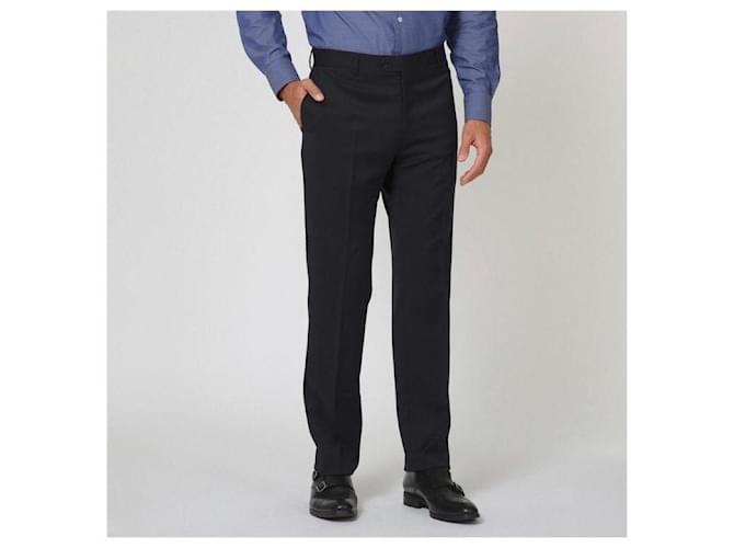 Autre Marque Tombolini formal pure 100s wool new pants Dark blue  ref.666672