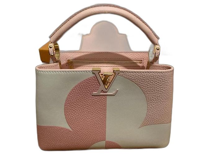 Louis Vuitton Capucines BB Handtasche rosa Taurillon Leder Pink