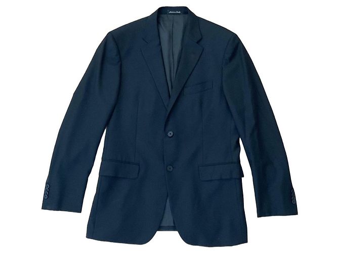 Façonnable Black Wool Blazer