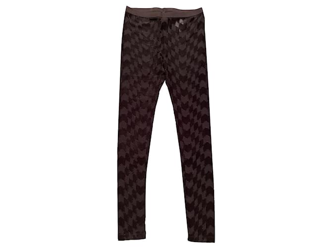 Rick Owens Un pantalon, leggings Viscose Elasthane Polyamide Noir  ref.667208