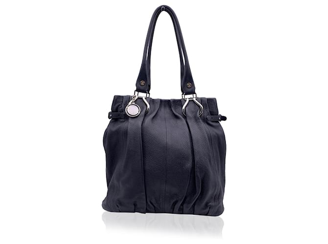 Céline Black Leather Tote Bag Handbag Shoulder Bag  ref.667257