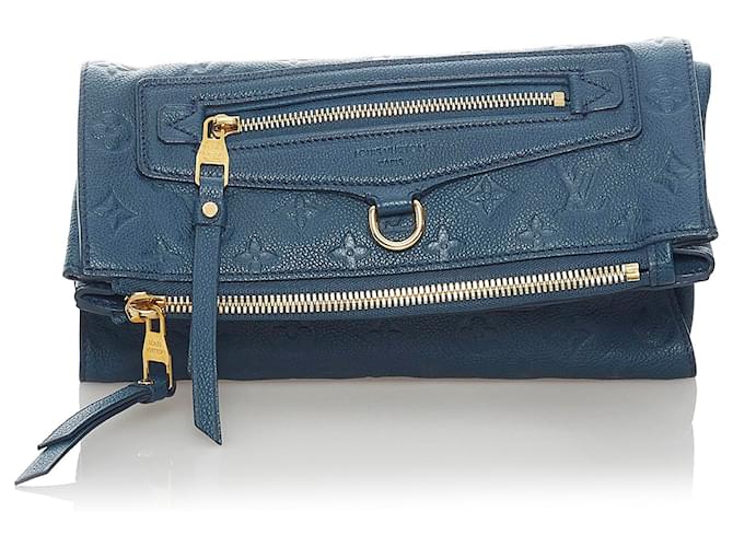 Louis Vuitton Bleu Infini Monogram Leather Zippy Wallet