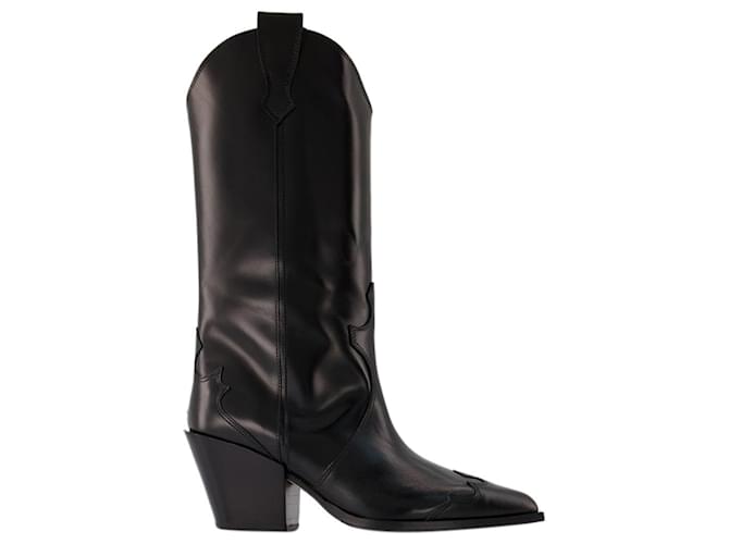 Aeyde Ariel Boots in Black Leather  ref.667596