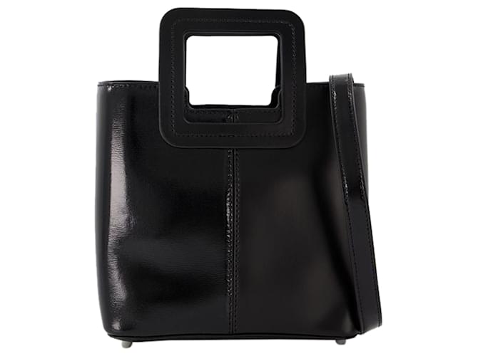 Staud + Mini Shirley Leather Bag