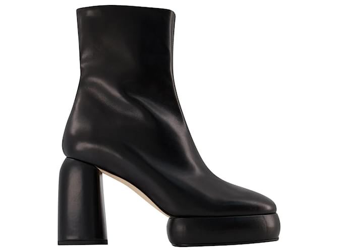 Aeyde Emmy Boots in Black Leather  ref.667868
