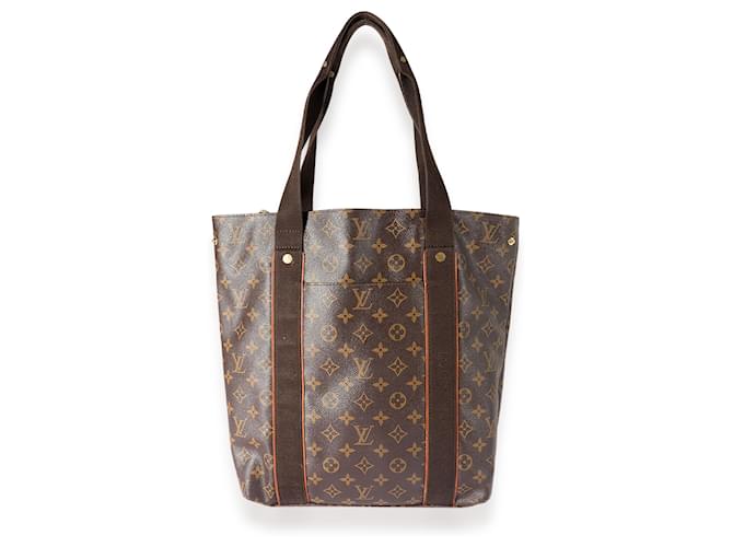 Louis Vuitton Monogram Canvas Beaubourg Tote  Brown Leather  ref.667881