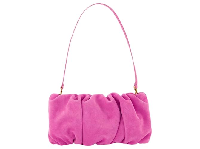 Staud Bean Wandelbare Tasche Pink Leder  ref.667908