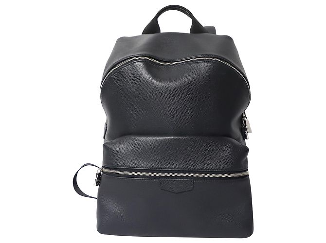 Louis Vuitton Discovery PM Backpack in Black Leather