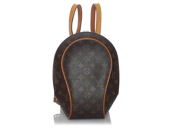 louis vuitton Monogram Ellipse Sac a Dos Backpack brown