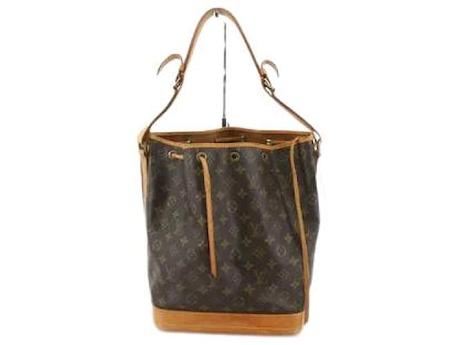 Brown Coated Canvas Louis Vuitton Noe Cloth  ref.668303