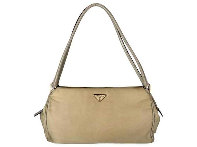 Beige Nylon Prada Shoulder Bag ref.668647 - Joli Closet