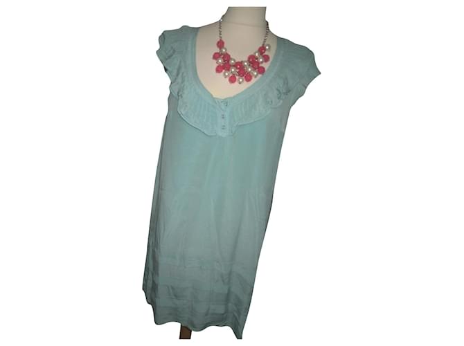 Autre Marque Dresses Light green Silk  ref.669061