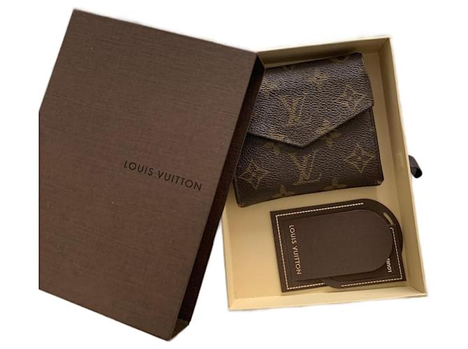 Louis Vuitton Monederos, carteras, casos Marrón claro Cuero  ref.669160