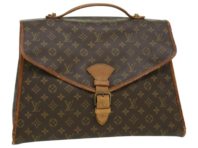 LOUIS VUITTON Monogram Beverly Hand Bag M51121 LV Auth bs2256 Cloth  ref.669209