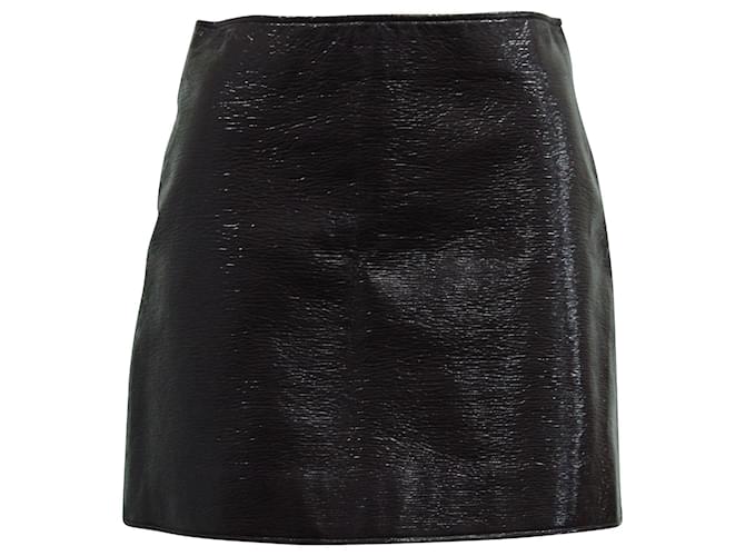 Courreges A-Line Skirt in Purple Polyester Plastic  ref.669538