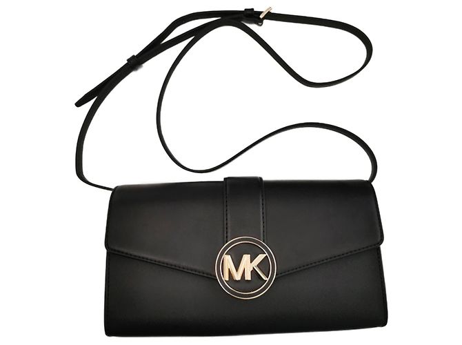 Michael Kors Schultertasche Clutch Schwarz