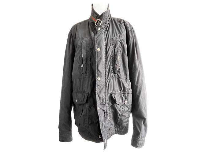 Jaqueta Gucci masculina preta Preto