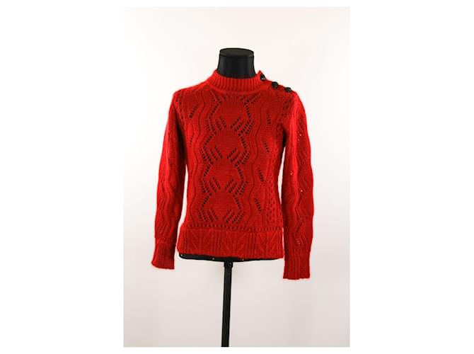 Ba&Sh Tira Bash 0 Rosso Cotone  ref.670064