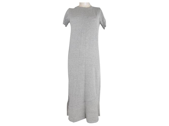 COMME DES GARCONS Dress Grey Cotton  ref.670292