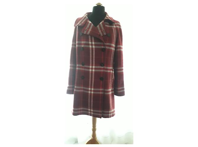 burberry lined coat