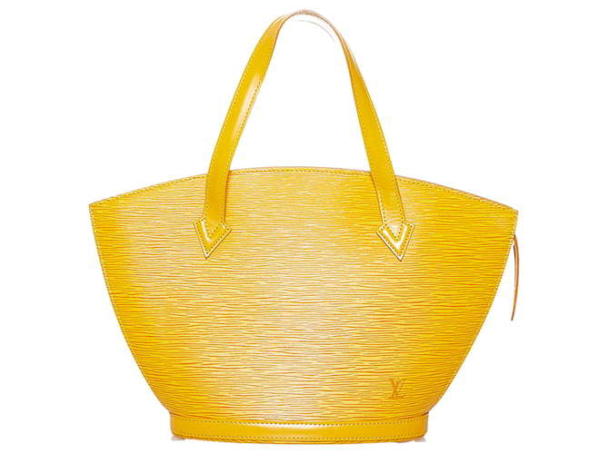Louis Vuitton Saint Jacques Yellow Leather  ref.670396