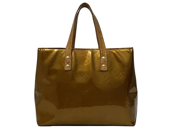 Louis Vuitton Reade Brown Patent leather  ref.670554