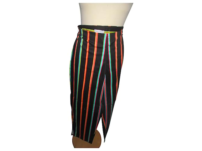 Autre Marque Pantalones, polainas Multicolor Poliéster  ref.670811
