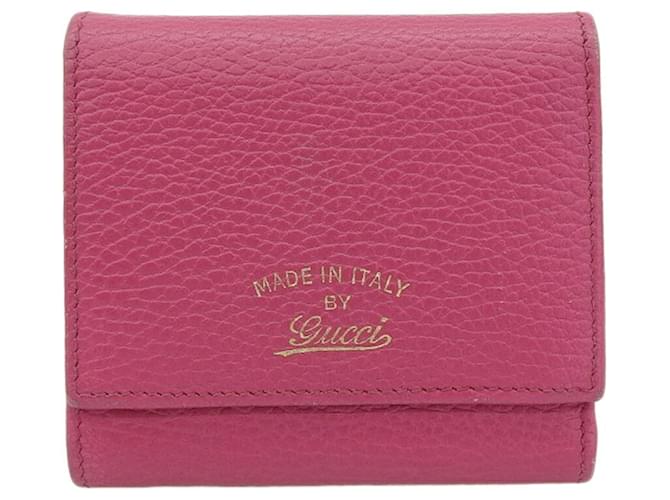 Gucci GG Marmont Cuir Rose  ref.670828
